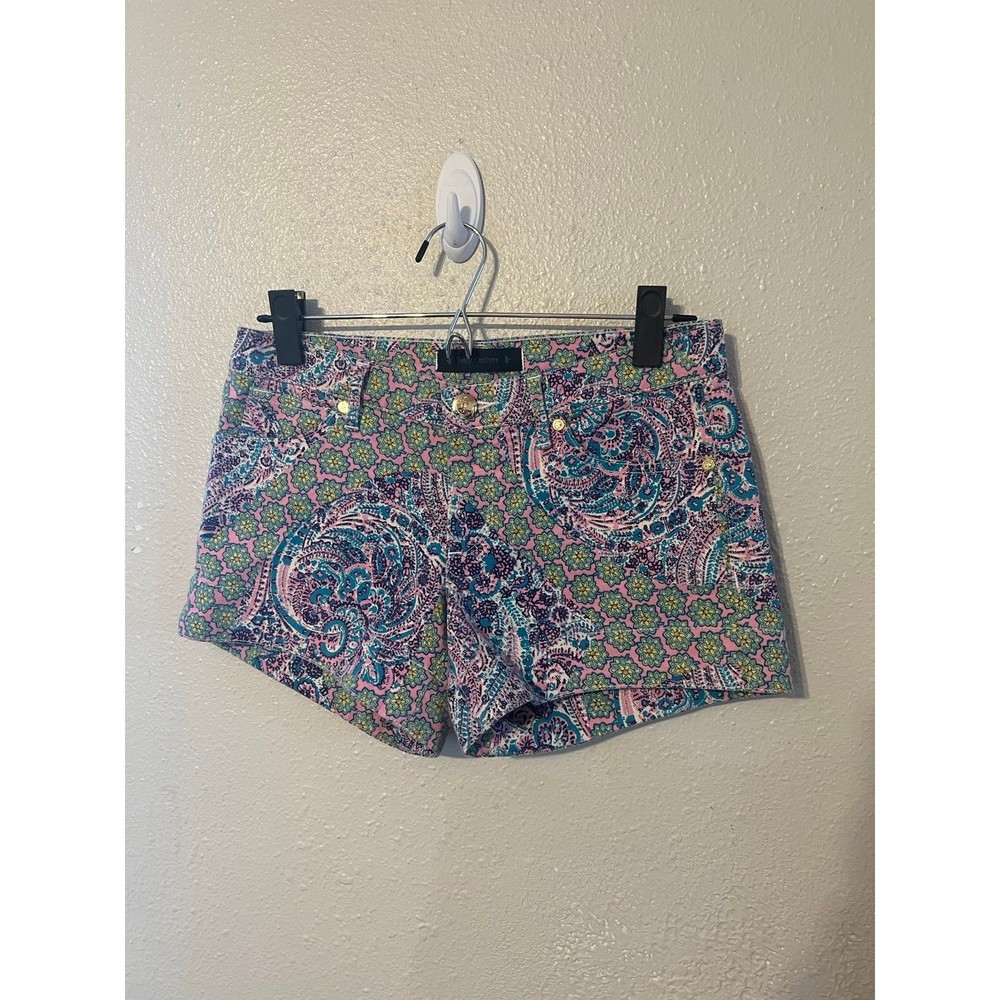 Juicy Couture Pasiley Floral Shorts Size 25